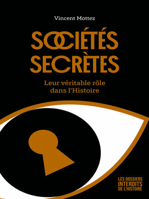 cover image of Sociétés secrètes
